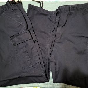 Lot of 2 navy cargo pants
